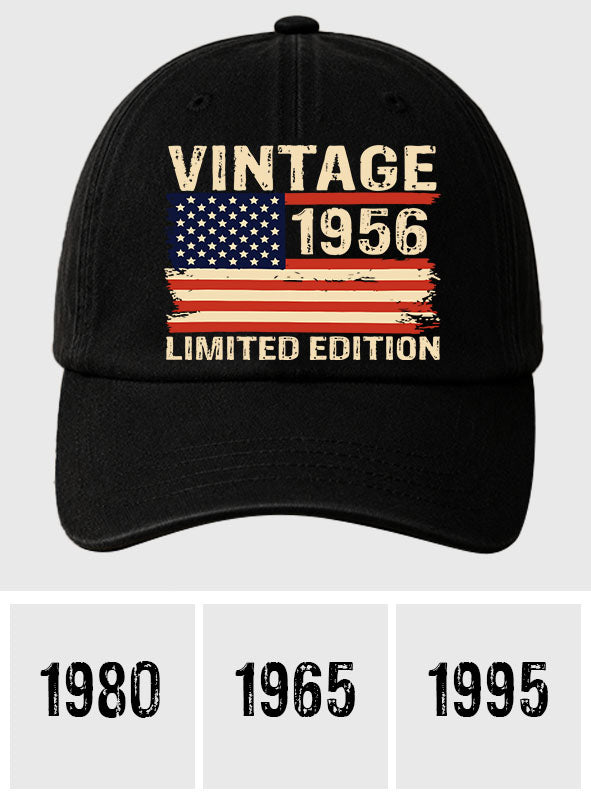 Birthday Gift - Personalized Birthday Embroidered Classic Cap