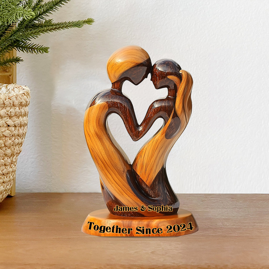 You And Me We Got This - Personalized Couple Custom Shaped Acrylic Plaque