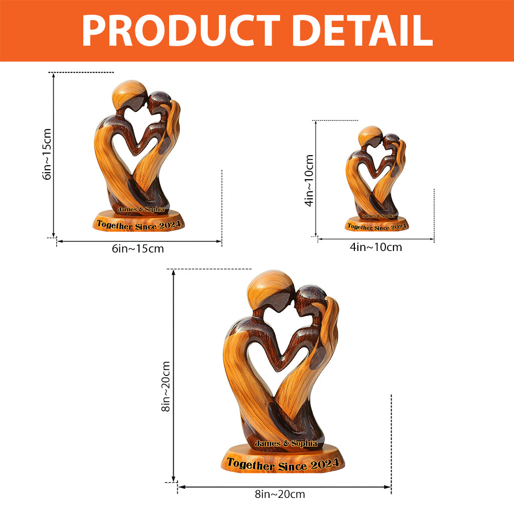 You And Me We Got This - Personalized Couple Custom Shaped Acrylic Plaque