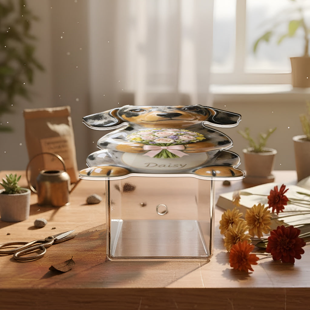 Custom Any Photo - Personalized Dog Acrylic Pot