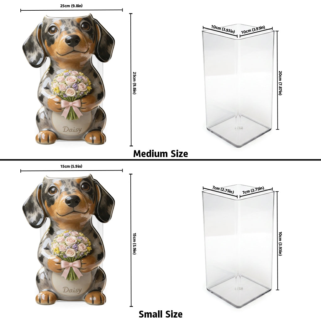 Custom Any Photo - Personalized Dog Acrylic Pot