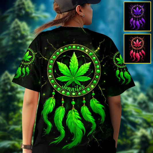 Let's Get High - Personalized Weed All Over Shirt