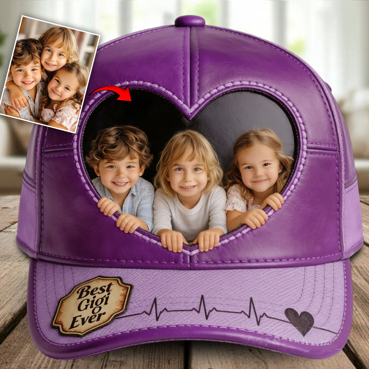 Custom From Any Photo - Personalized Mother Classic Cap