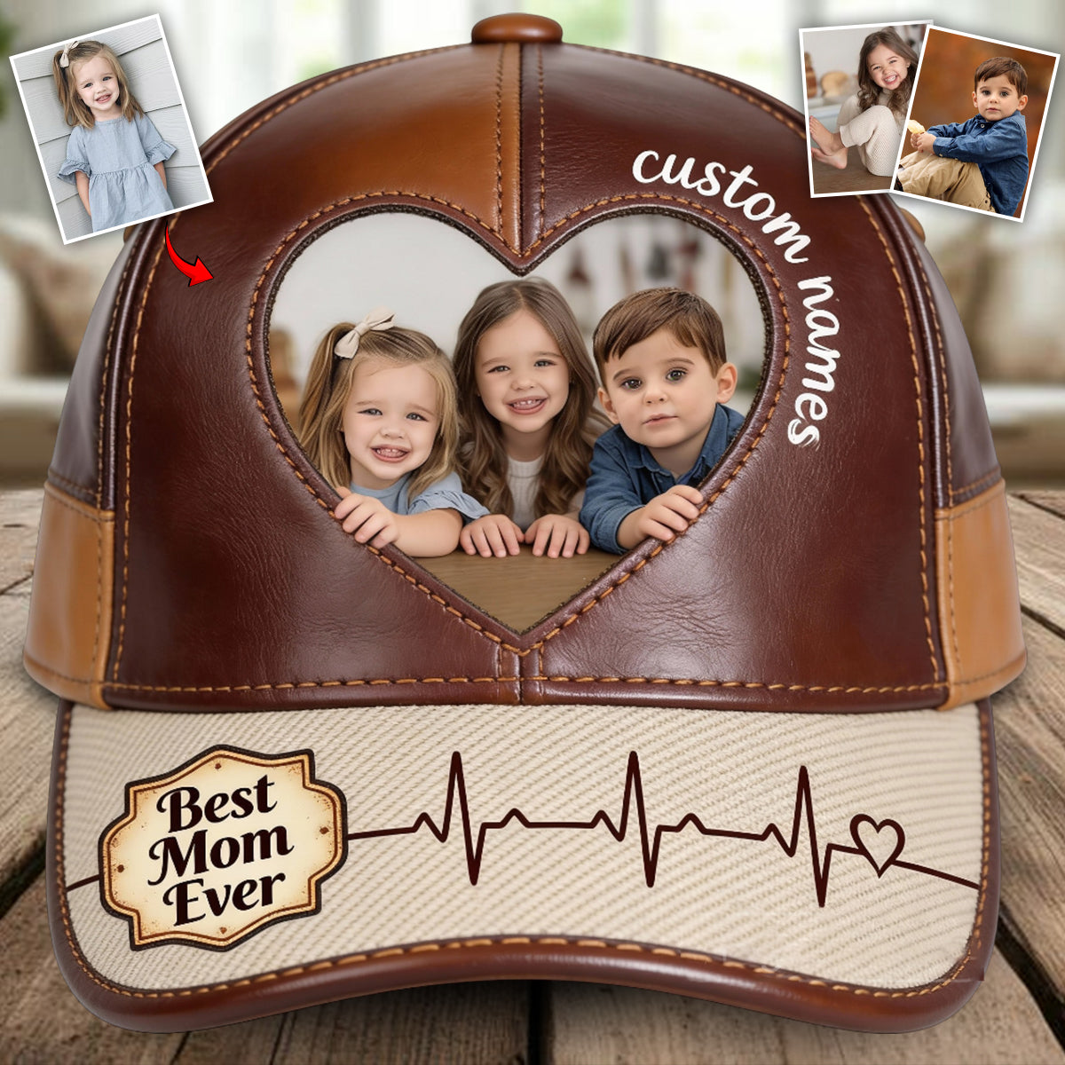 Custom From Any Photo - Personalized Mother Classic Cap