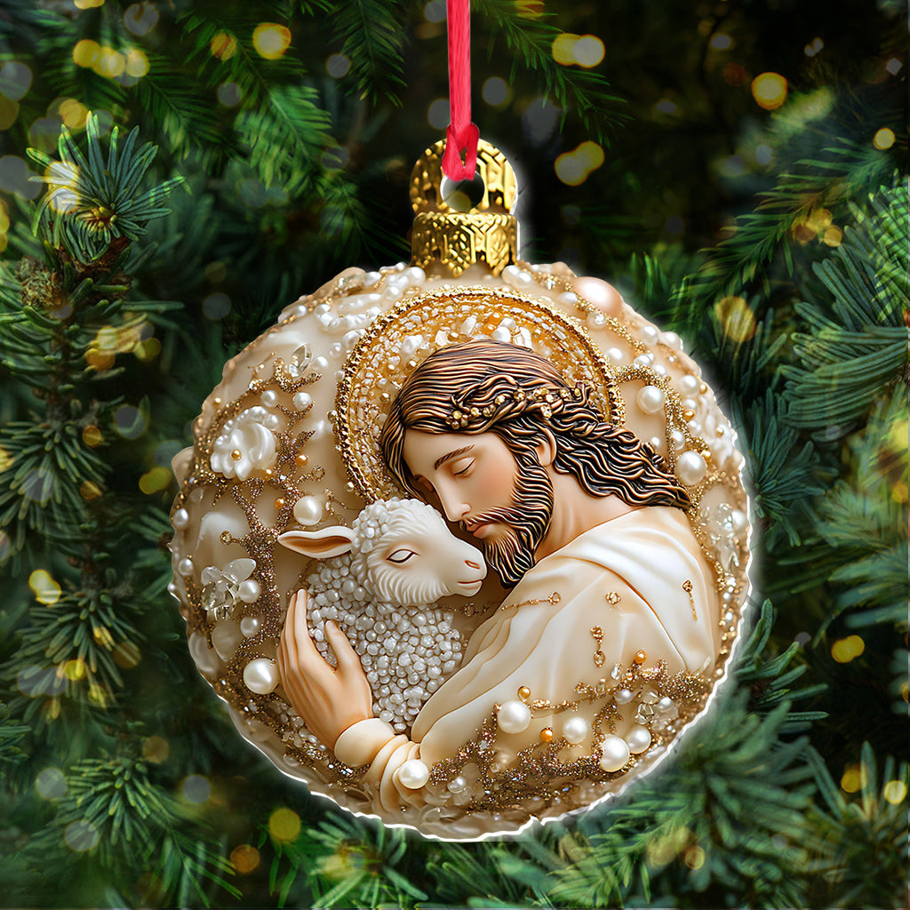 Jesus Loves You - Christian Ornament