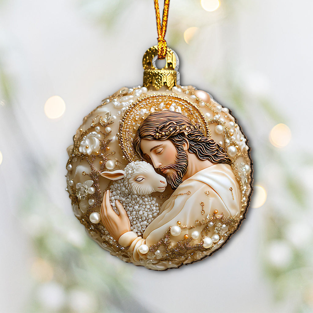 Jesus Loves You - Christian Ornament