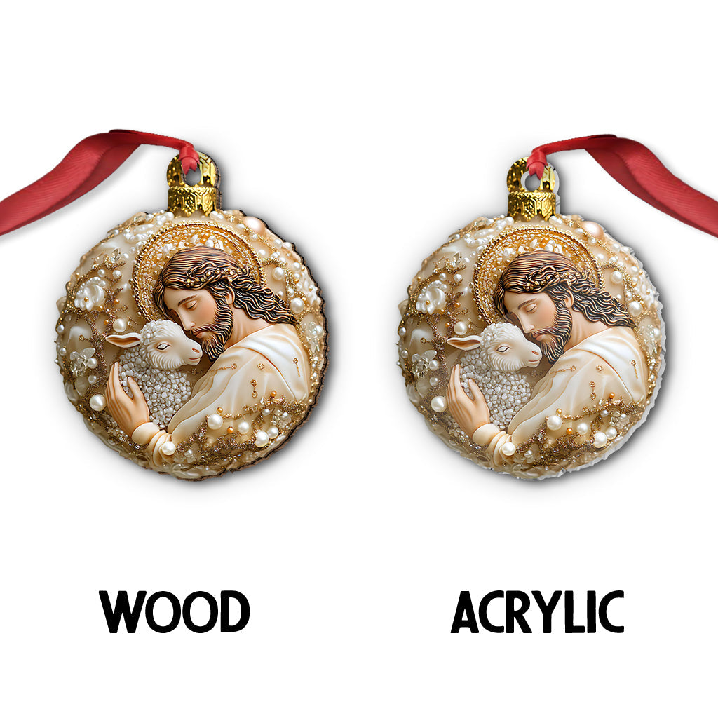 Jesus Loves You - Christian Ornament