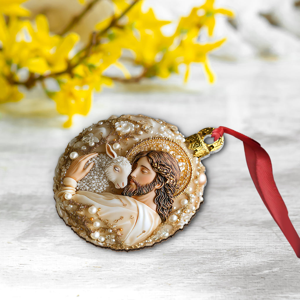 Jesus Loves You - Christian Ornament