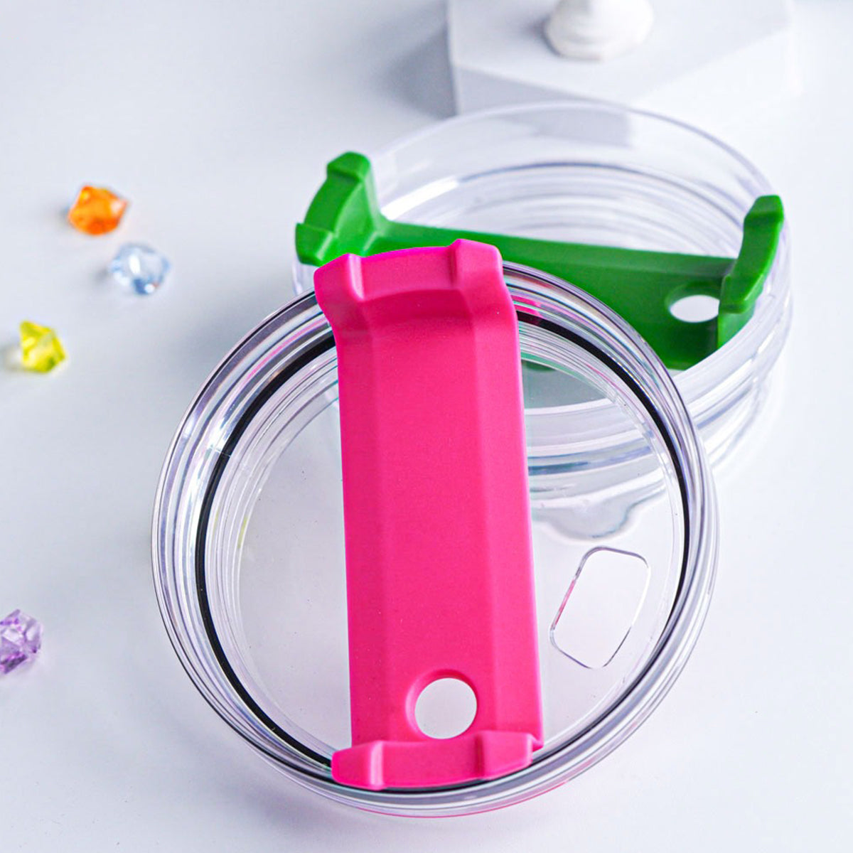 Sparkling Turtle - Personalized Turtle Tumbler With Handle