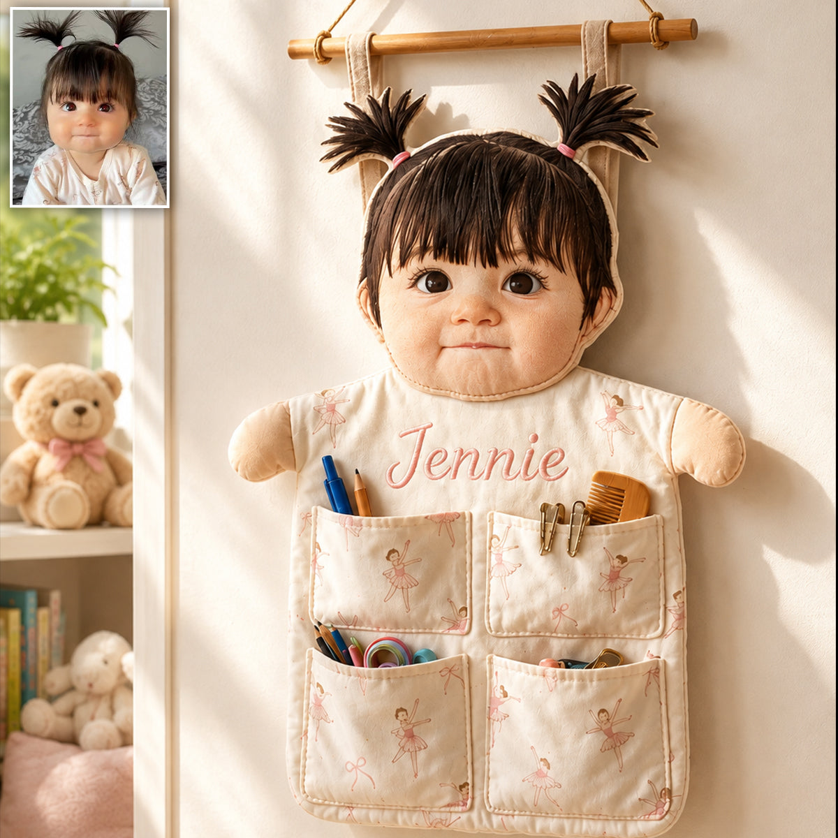 Little Helper - Personalized Kid Hanging Organizer