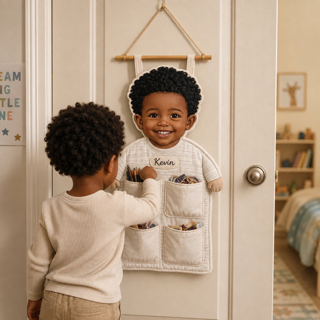 Little Helper - Personalized Kid Hanging Organizer