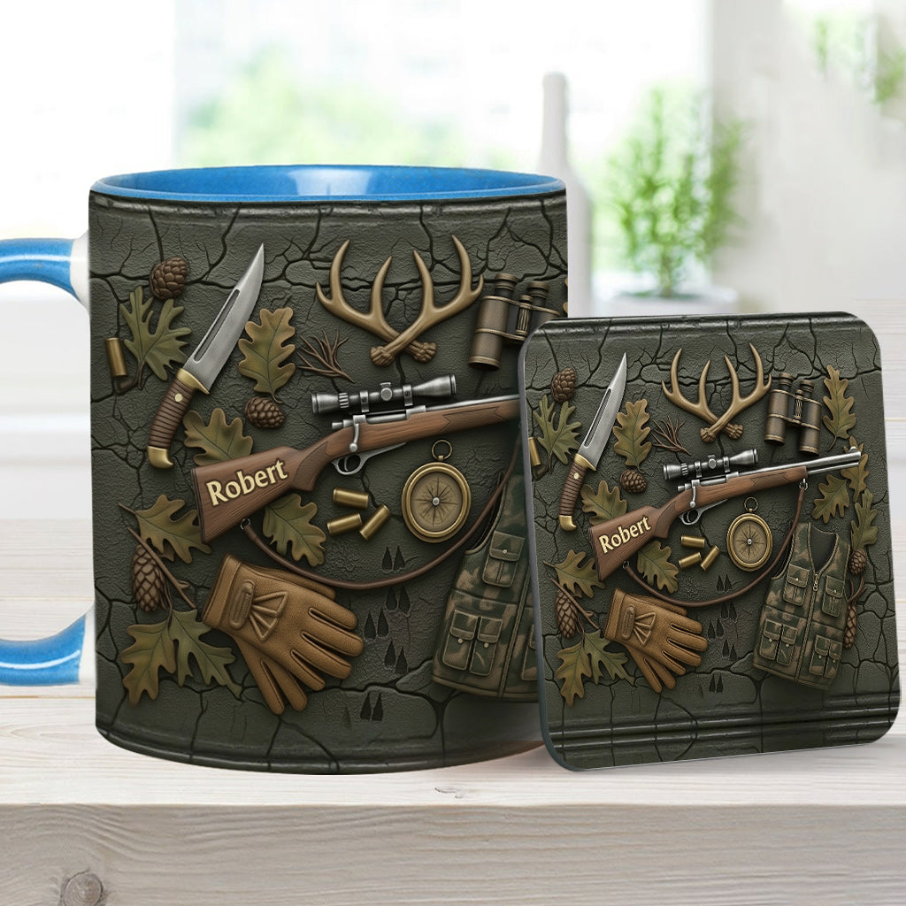 Love Hunting - Personalized Hunting Accent Mug