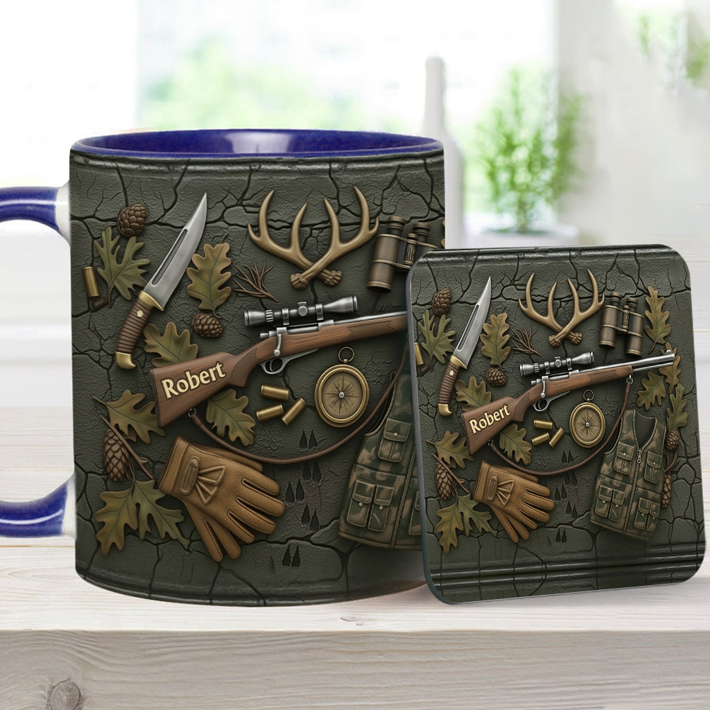 Love Hunting - Personalized Hunting Accent Mug