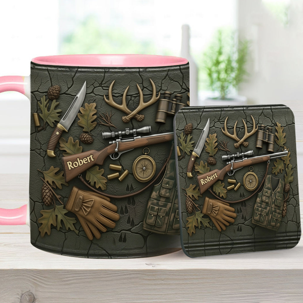 Love Hunting - Personalized Hunting Accent Mug