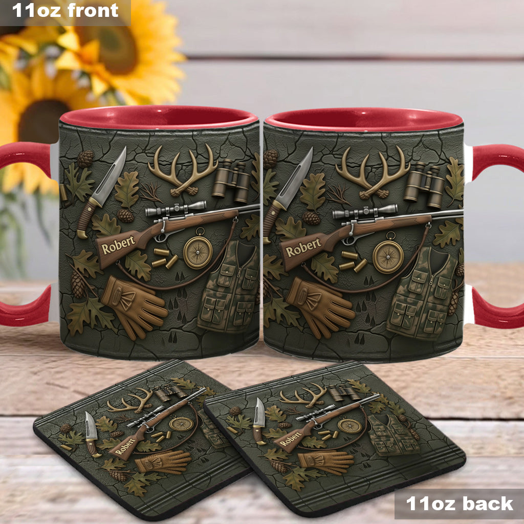 Love Hunting - Personalized Hunting Accent Mug