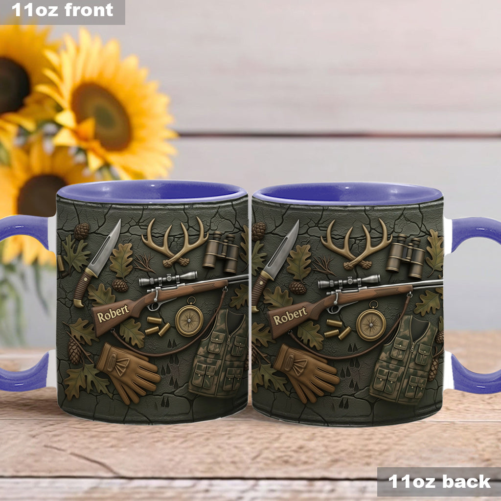 Love Hunting - Personalized Hunting Accent Mug