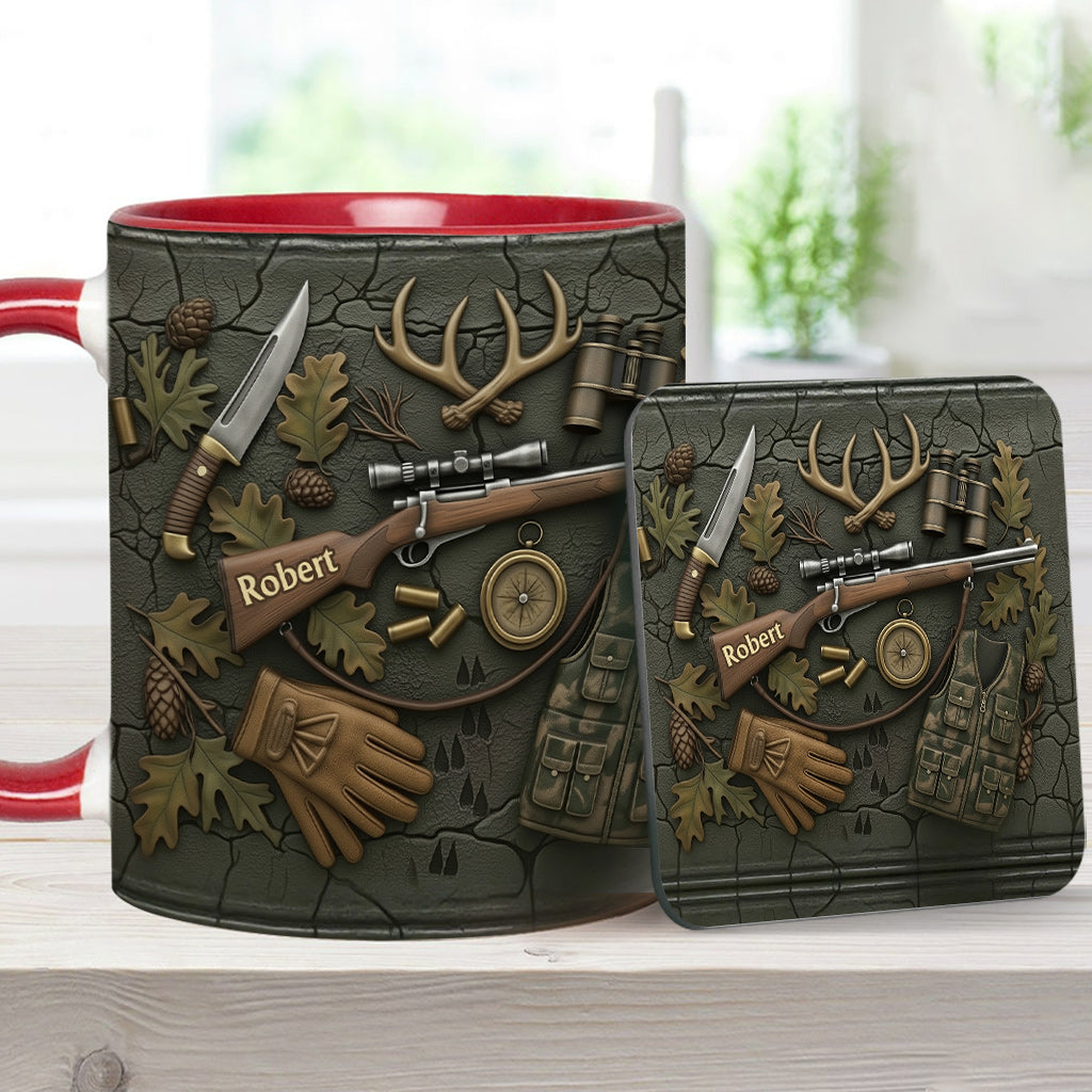 Love Hunting - Personalized Hunting Accent Mug