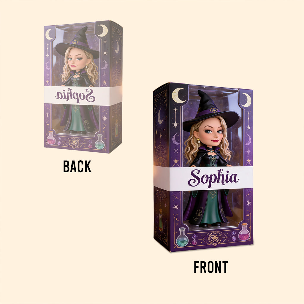 Magical Witch - Personalized Witch Custom Shaped Acrylic Plaque