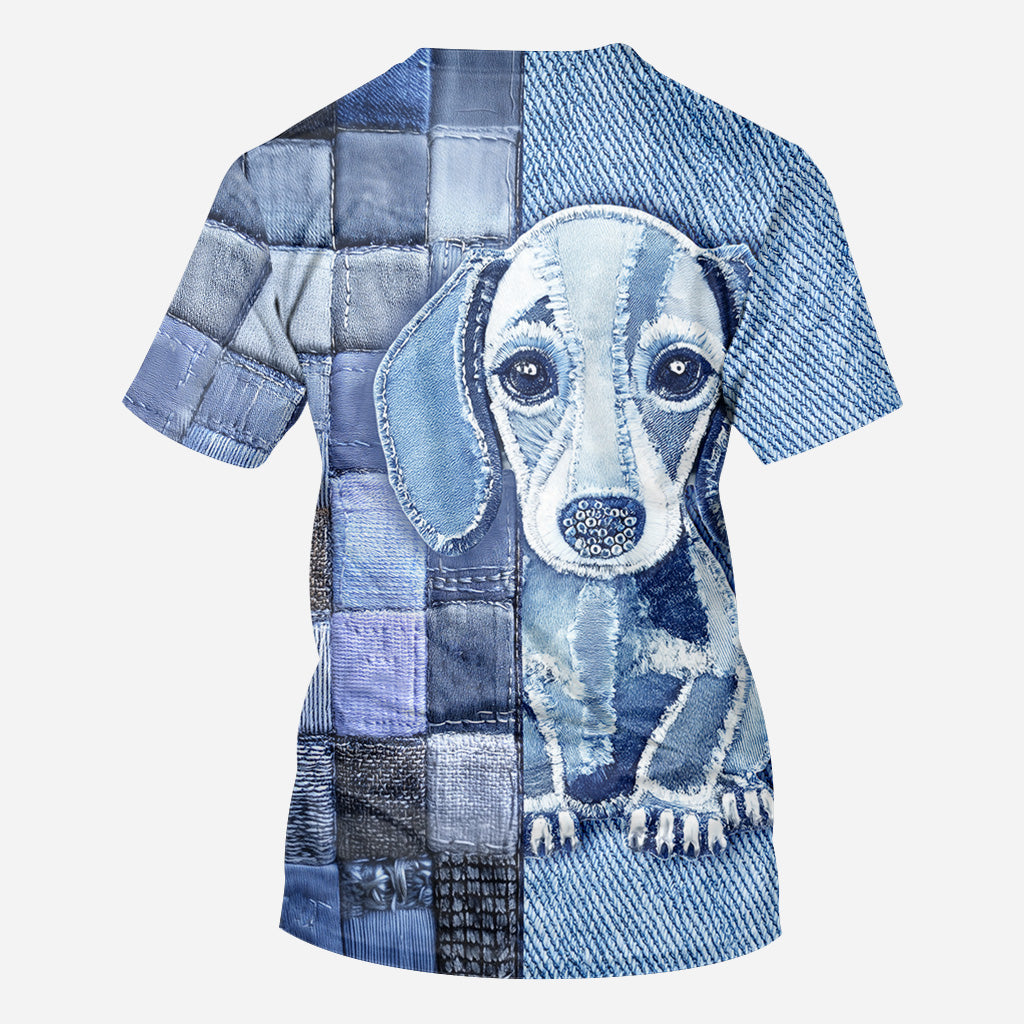 Love Dachshund - Personalized Dog All Over Shirt