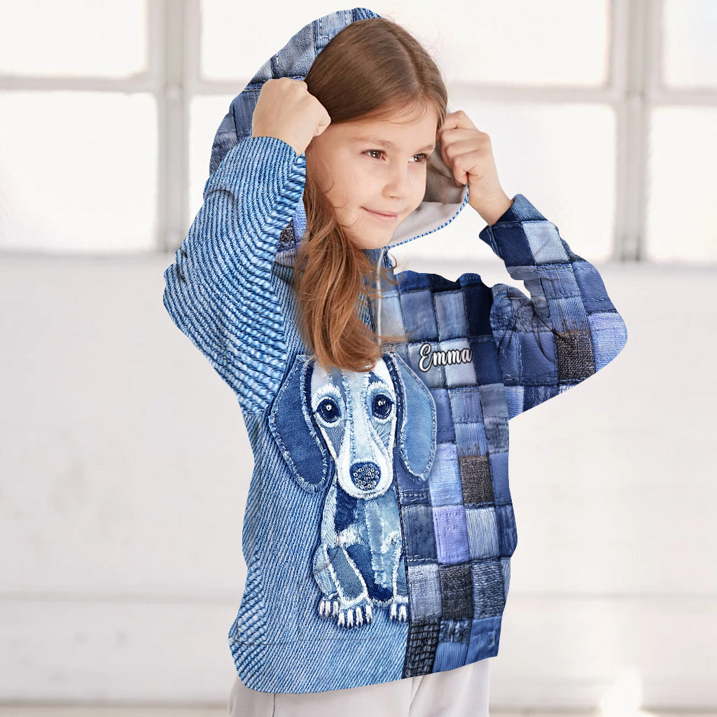 Love Dachshund - Personalized Dog All Over Shirt