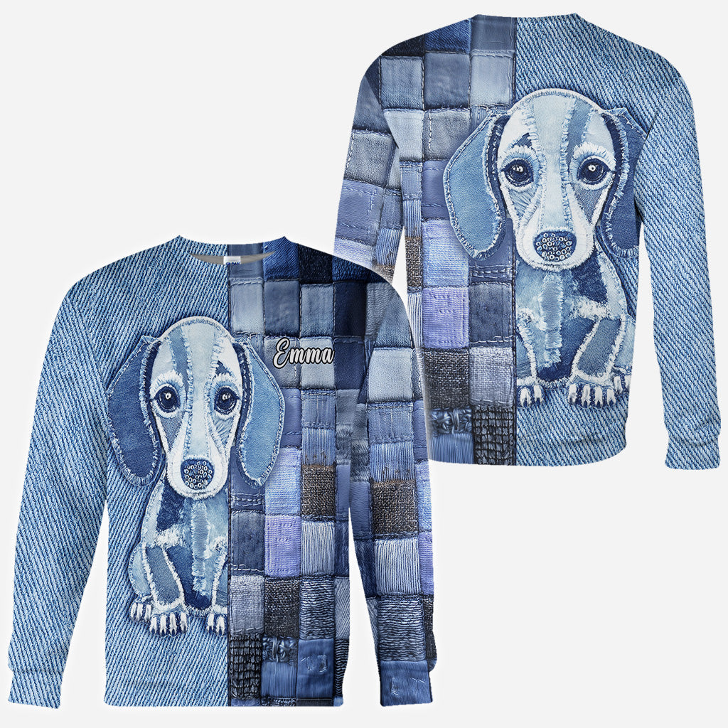 Love Dachshund - Personalized Dog All Over Shirt