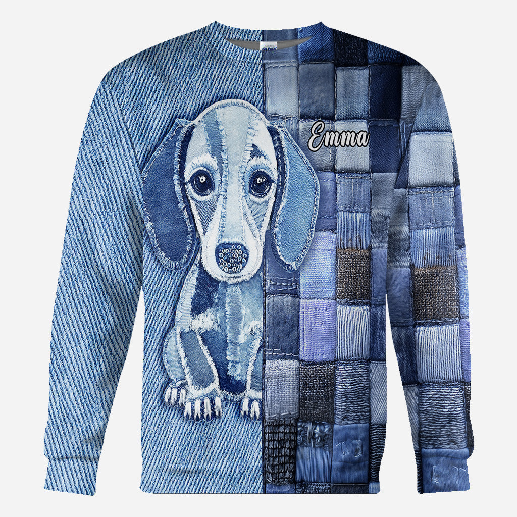 Love Dachshund - Personalized Dog All Over Shirt