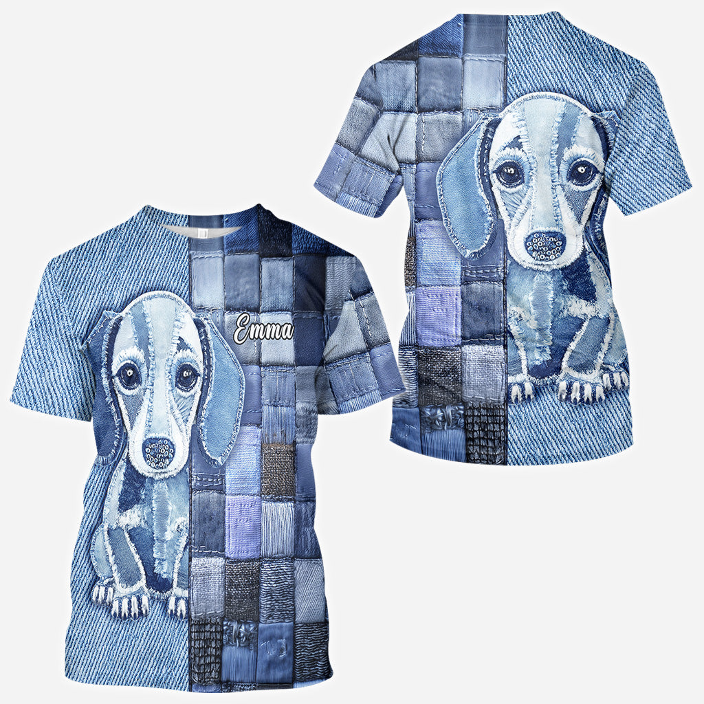 Love Dachshund - Personalized Dog All Over Shirt