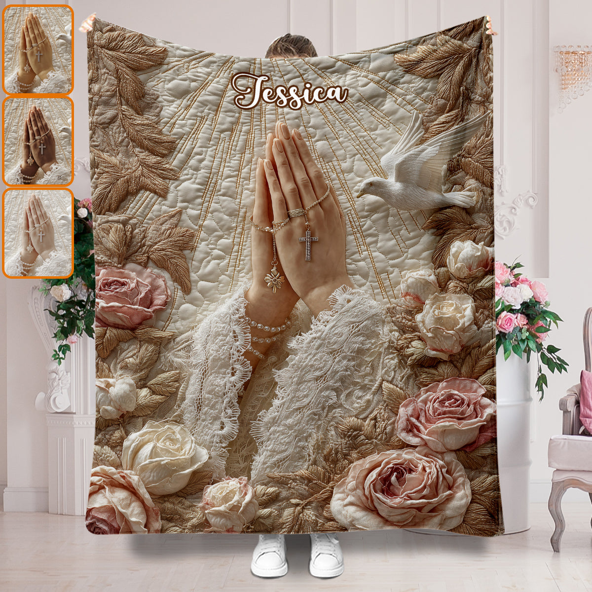 Believe - Personalized Christian Blanket