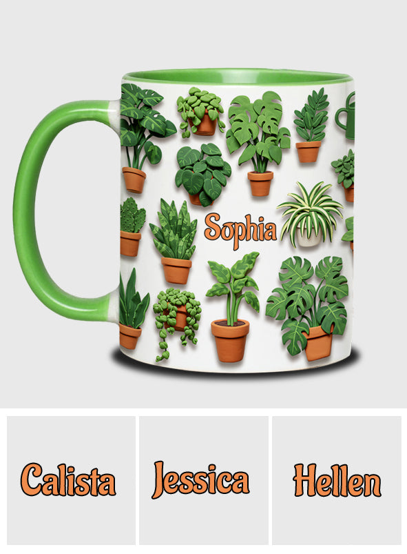 I Really Do Need All These Plants - Personalized Gardening Accent Mug