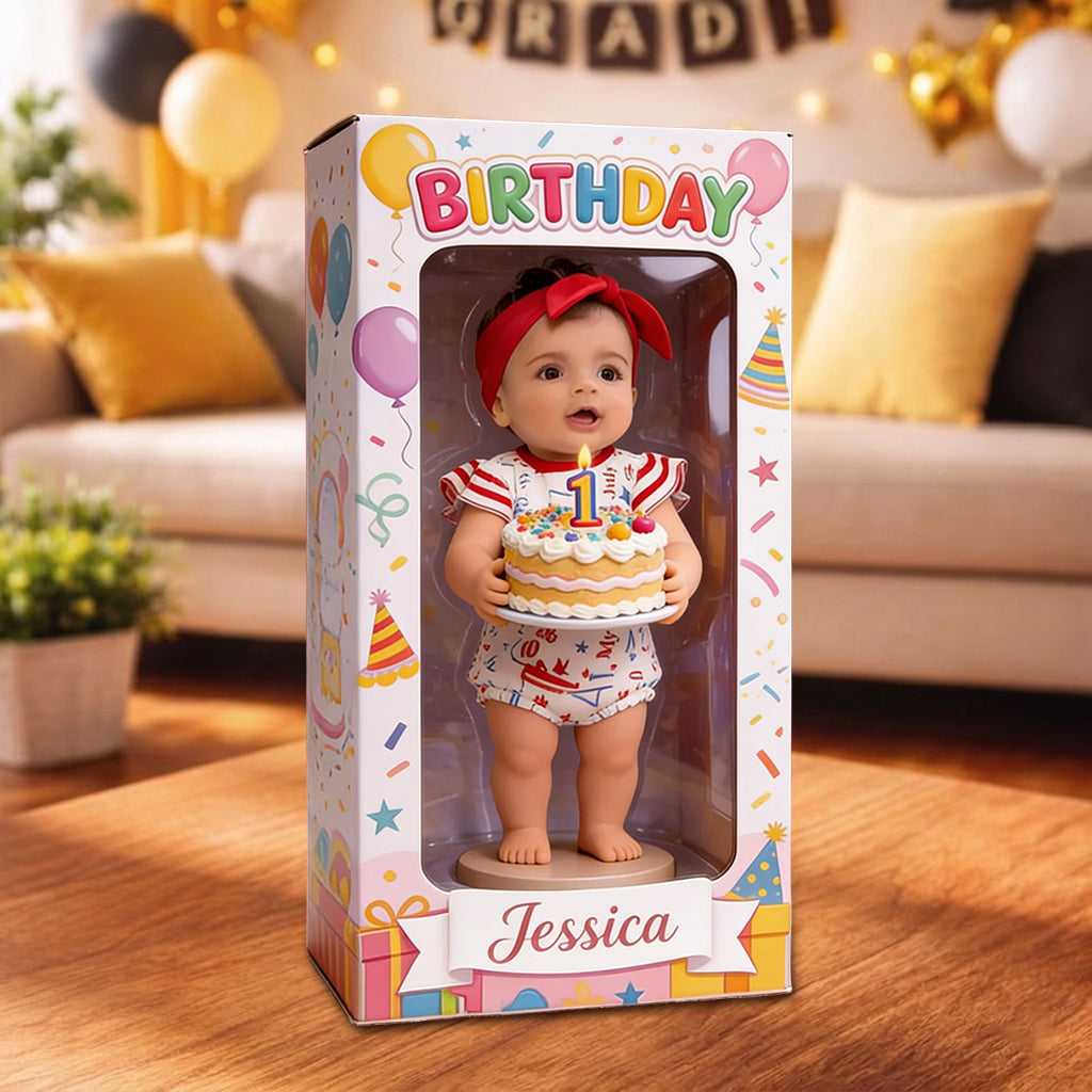 Custom Any Photo - Personalized Birthday Acrylic Display Box