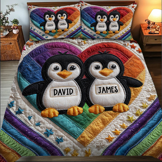 Love Is Love - Personalized LGBT Support Quilt Set