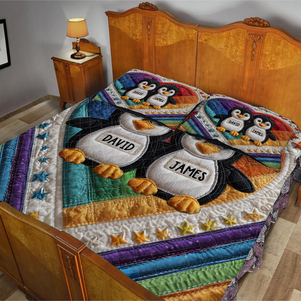 Love Is Love - Personalized LGBT Support Quilt Set