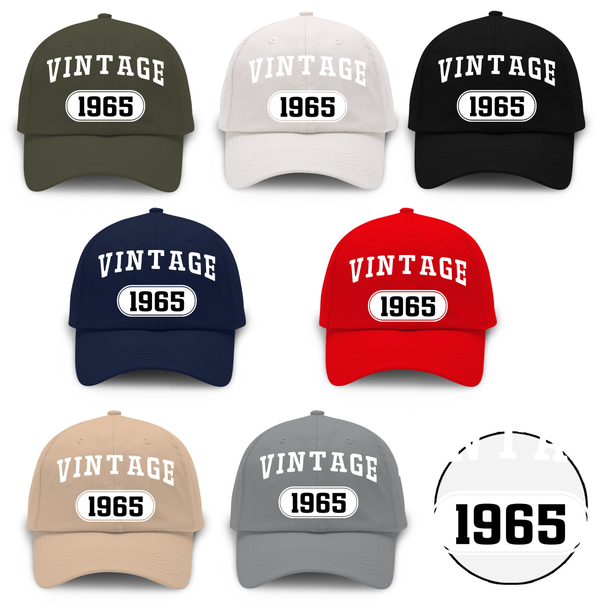 Birthday Gift Idea - Personalized Birthday Embroidered Classic Cap