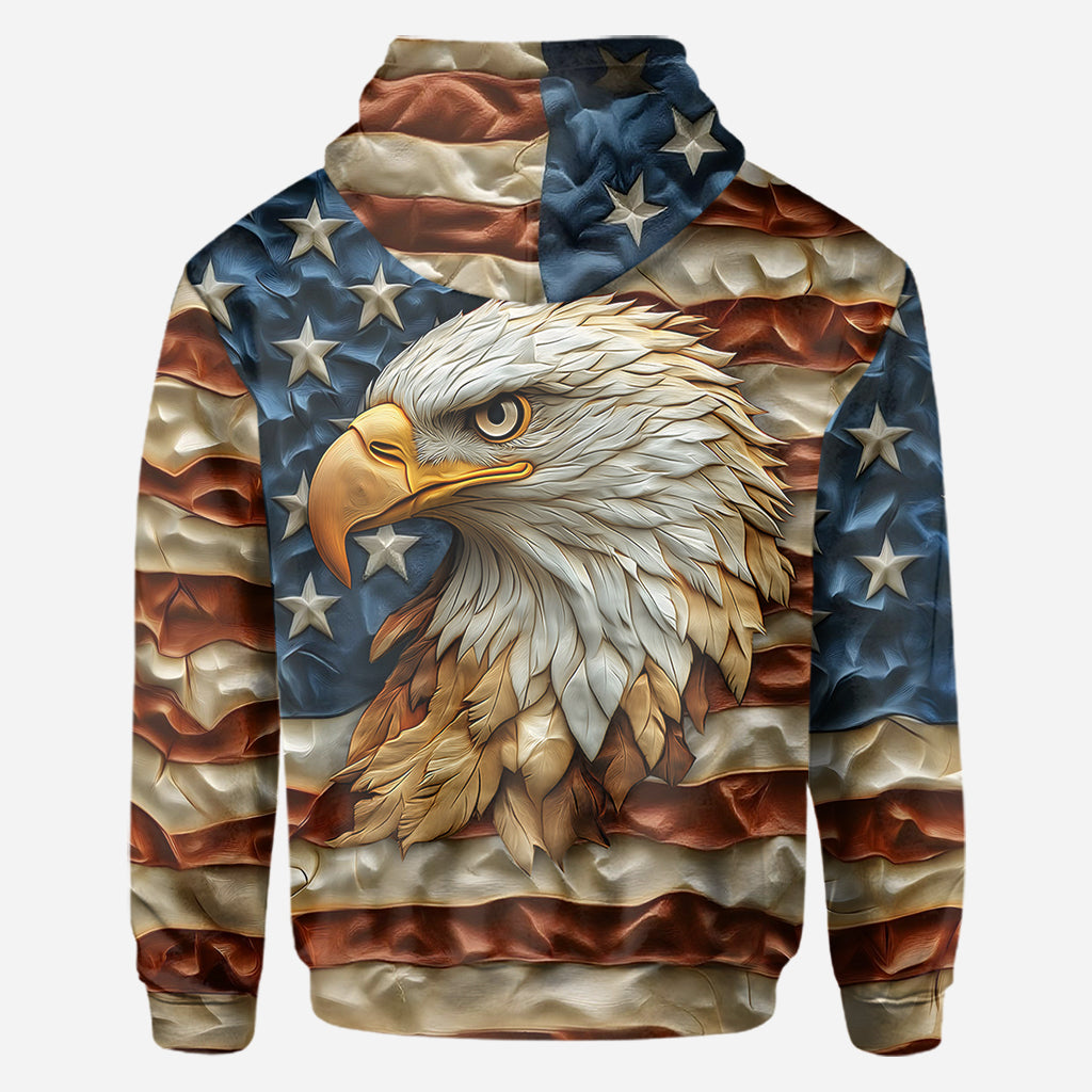 Strong Eagle - Personalized Bald Eagle All Over Shirt