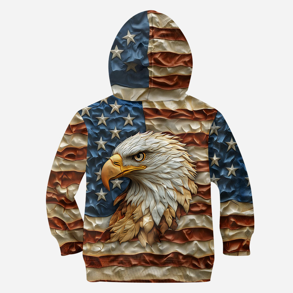 Strong Eagle - Personalized Bald Eagle All Over Shirt