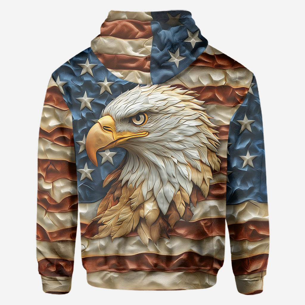 Strong Eagle - Personalized Bald Eagle All Over Shirt