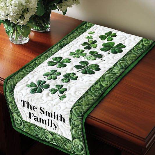 Lucky Family - Personalized Family Table Runner