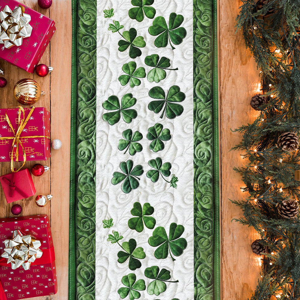 Lucky Family - Personalized Family Table Runner