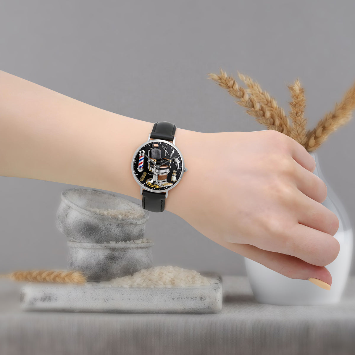 Barber - Personalized Hairdresser Hand Watch
