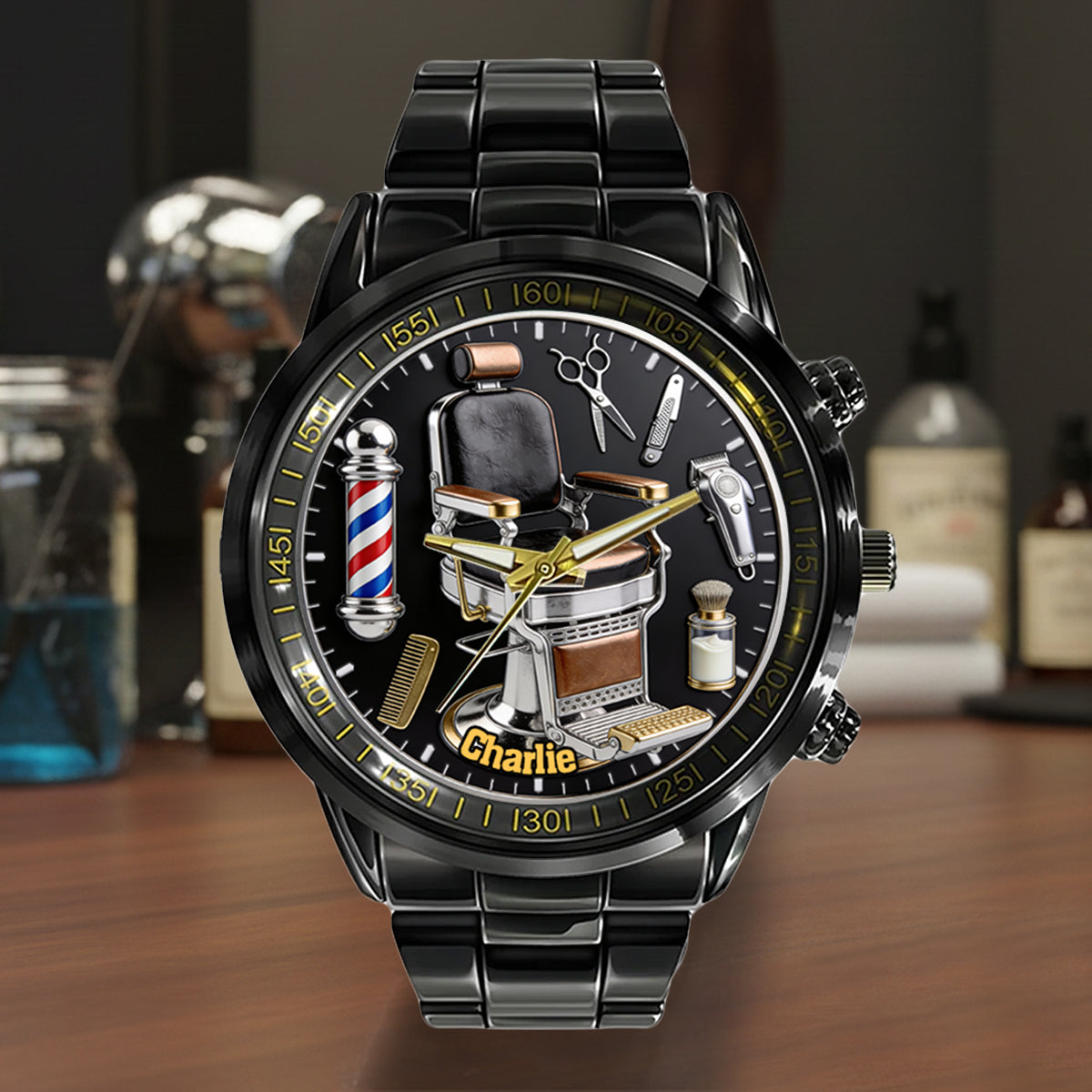 Barber - Personalized Hairdresser Hand Watch