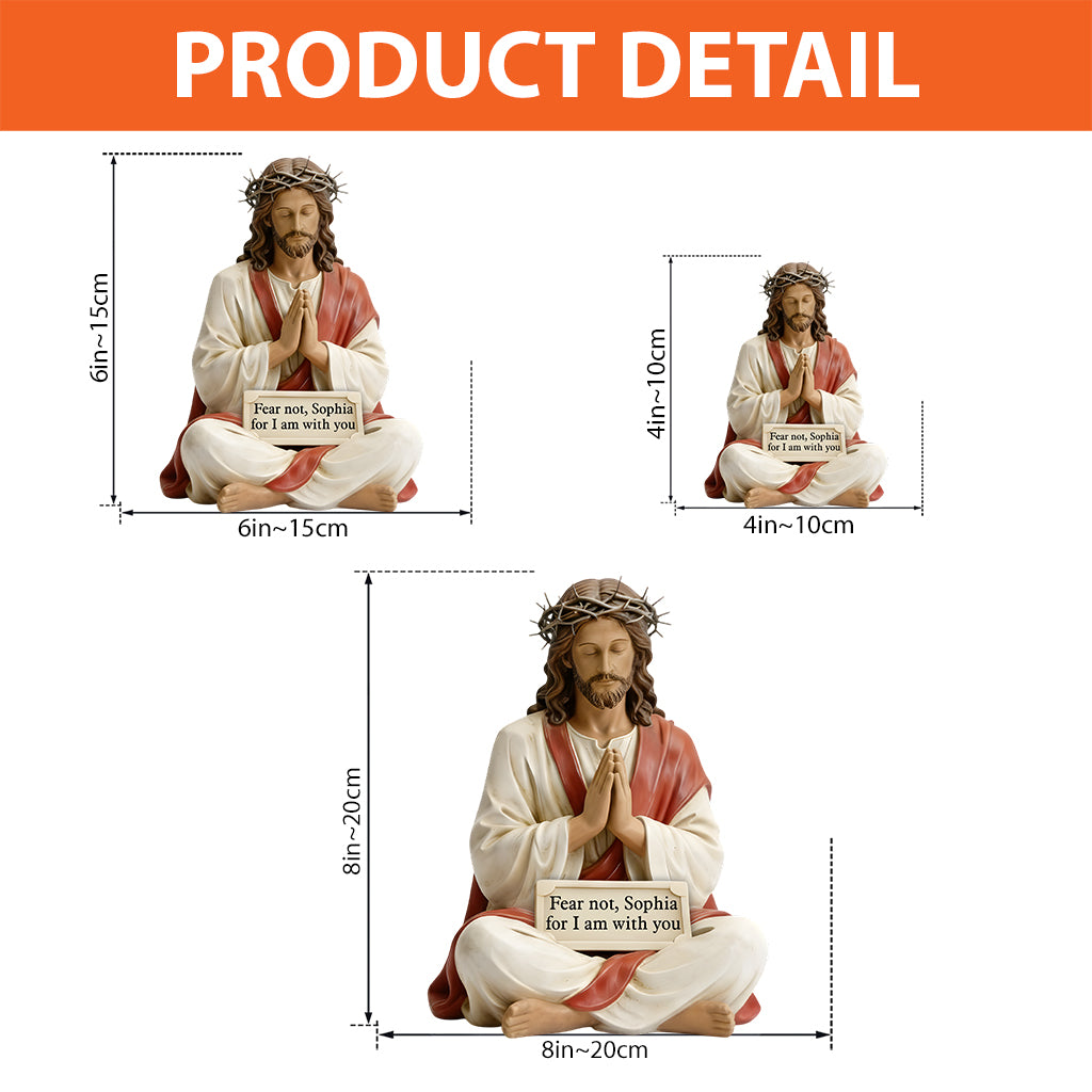 Fear Not - Personalized Christian Custom Shaped Acrylic Plaque