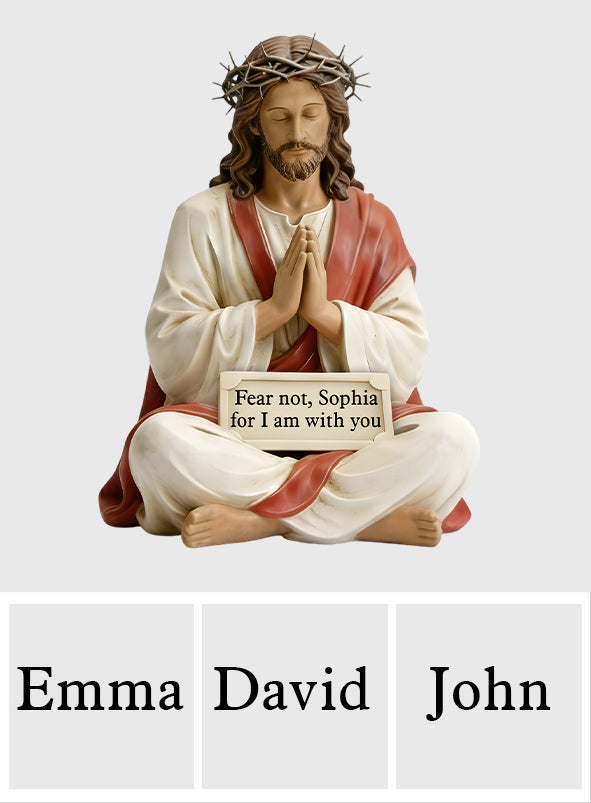 Fear Not - Personalized Christian Custom Shaped Acrylic Plaque