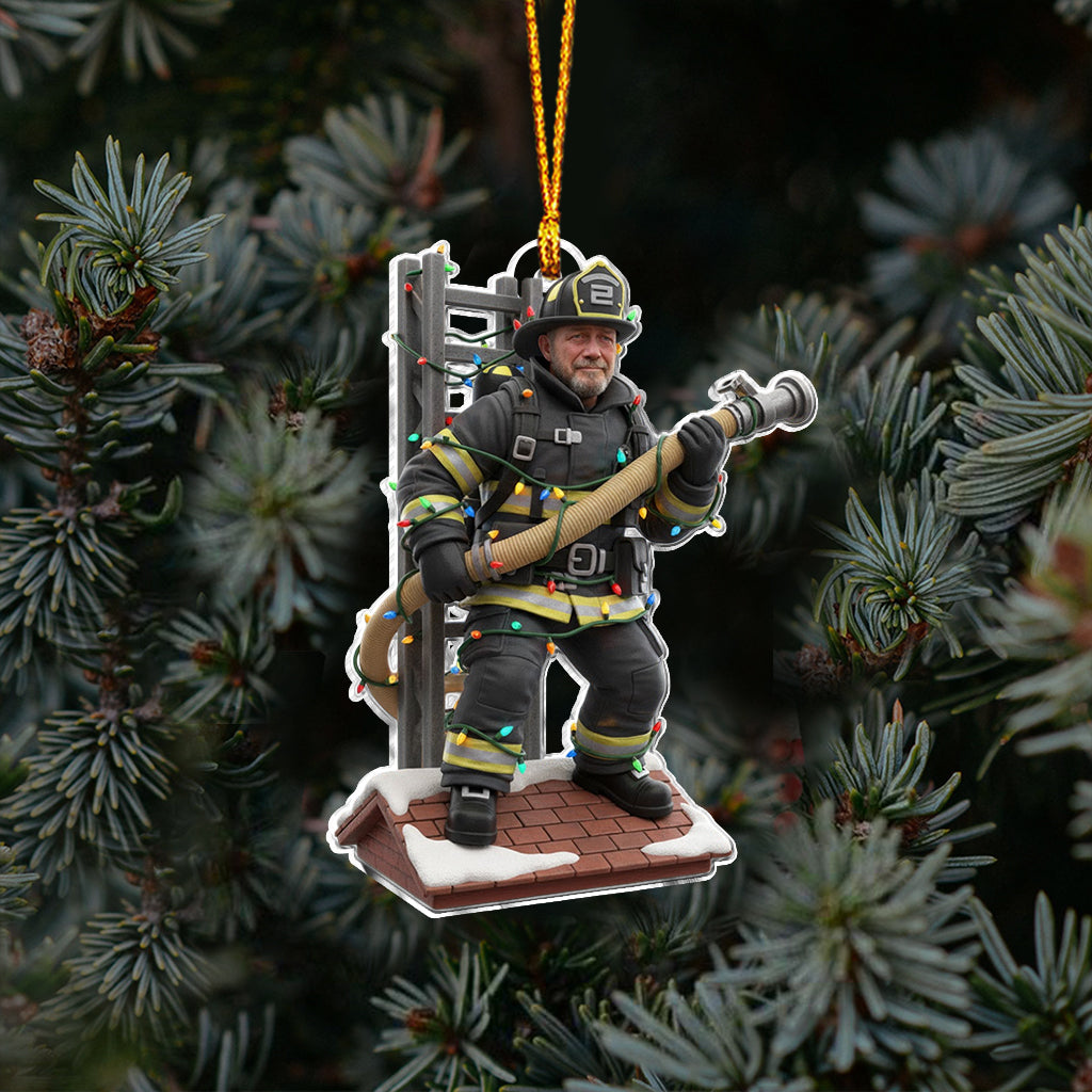 Hero Of The Holiday - Personalized Firefighter Ornament