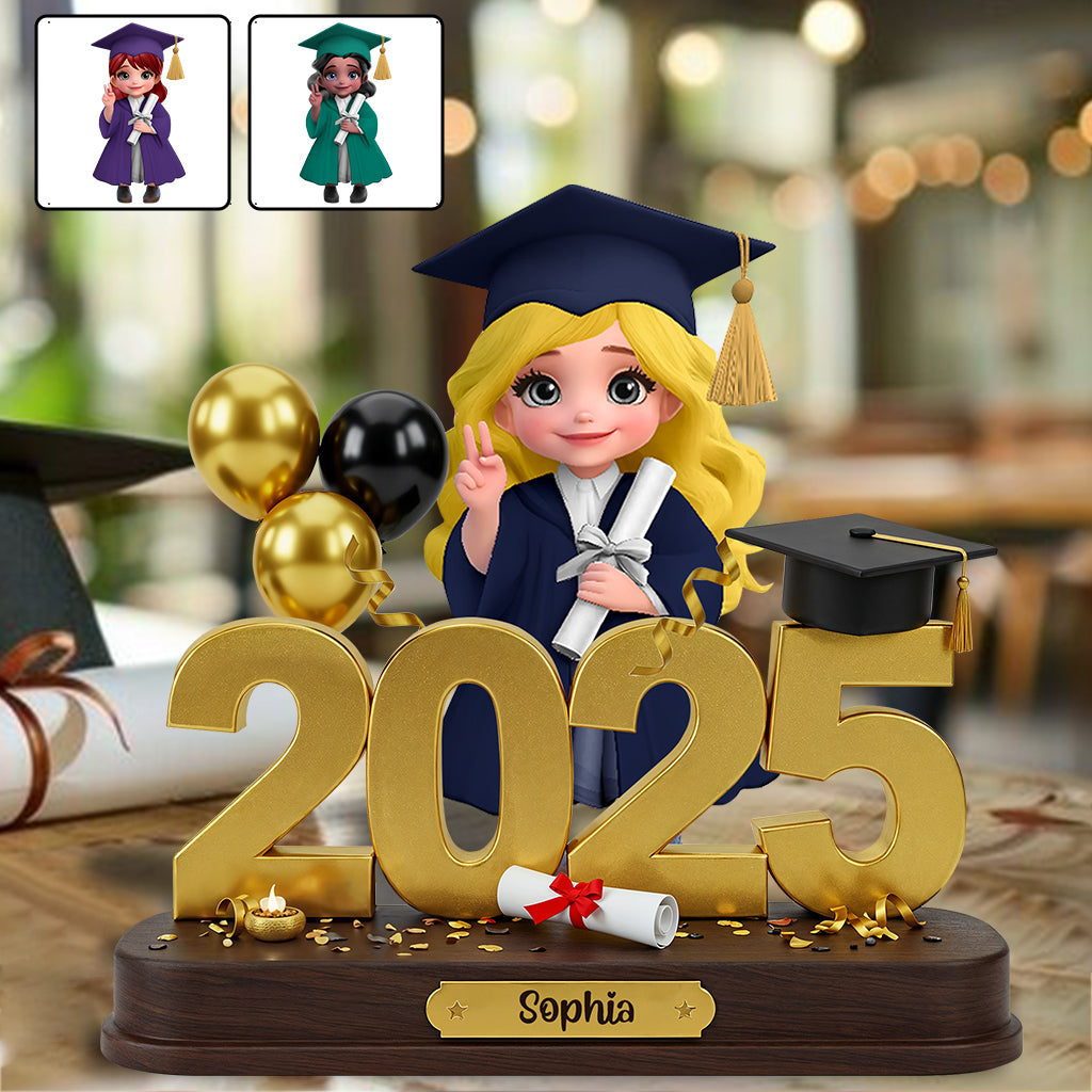 Graduation Gift - Personalized Graduation Custom Shaped Acrylic Plaque