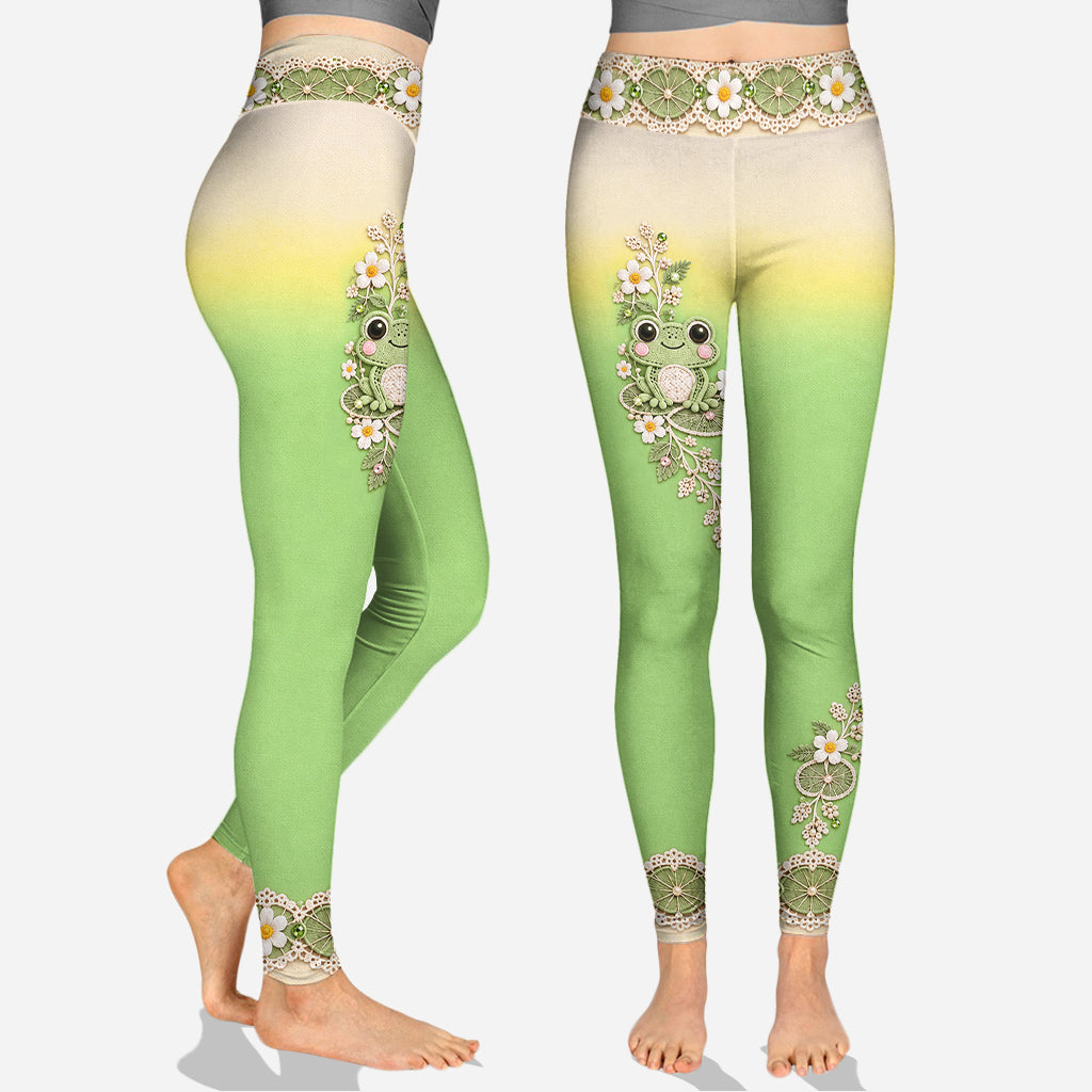 Love Frog - Personalized Frog Hoodie and Leggings