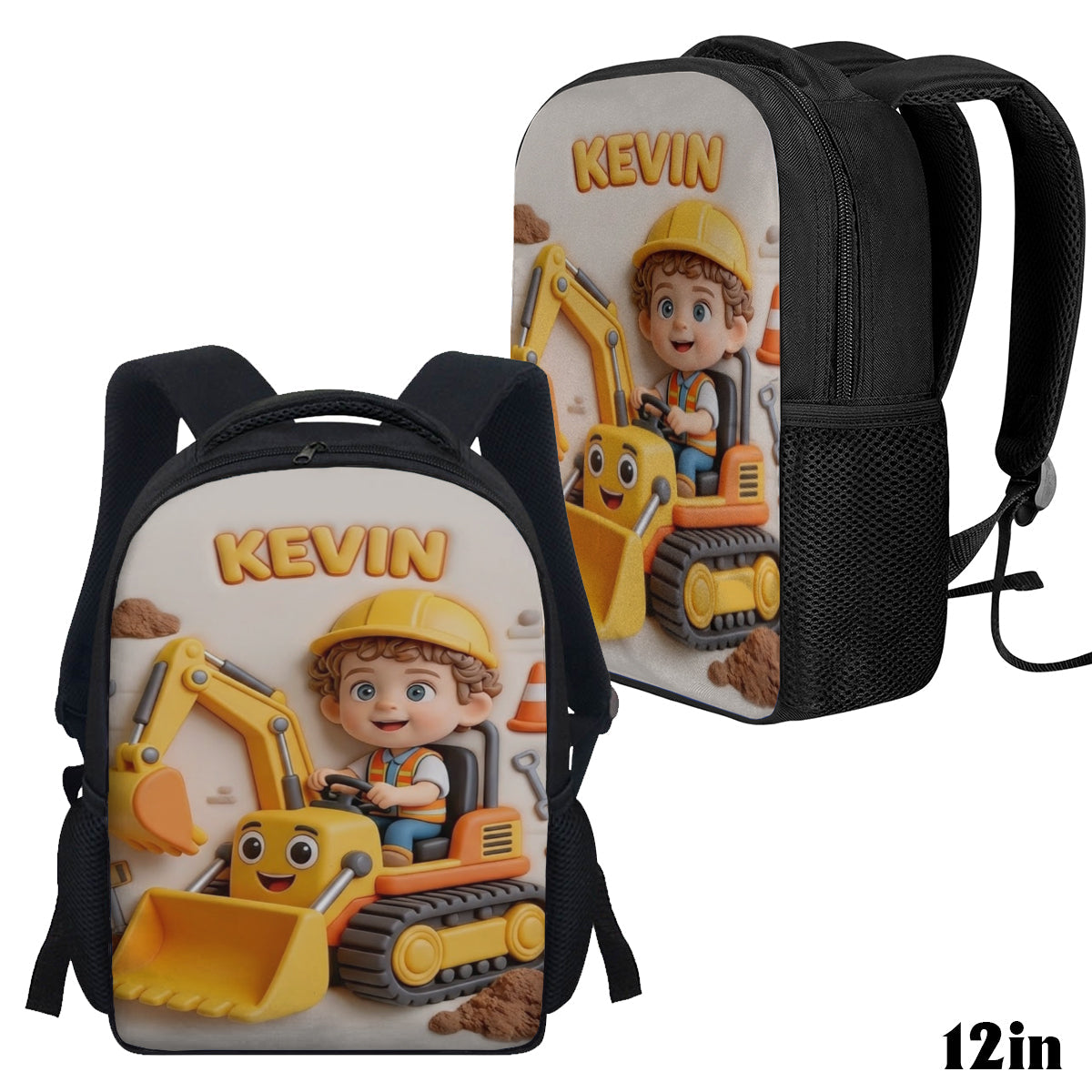 Custom Any Photo Perfect Gift For Kids - Personalized Kid Multifunctional Backpack