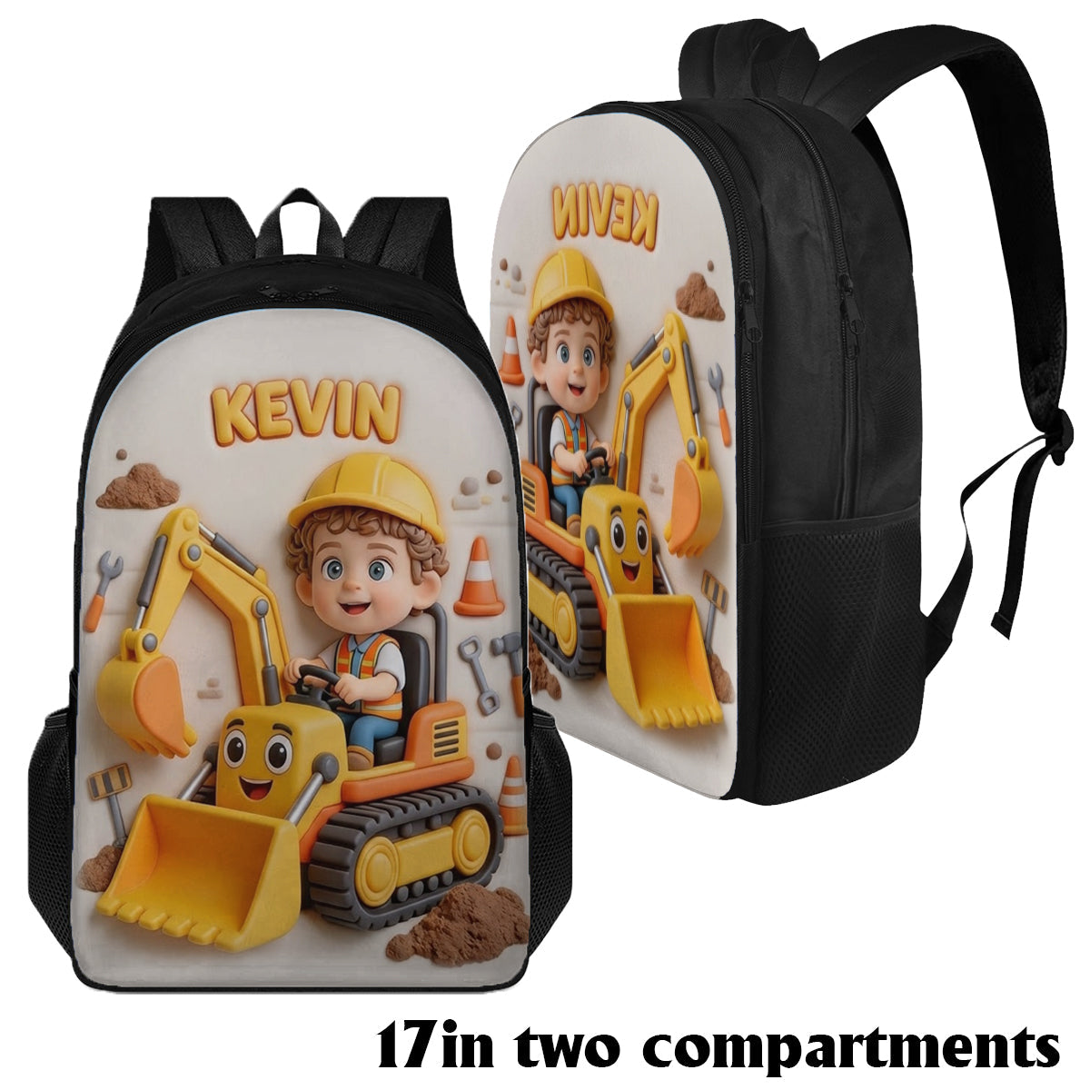 Custom Any Photo Perfect Gift For Kids - Personalized Kid Multifunctional Backpack