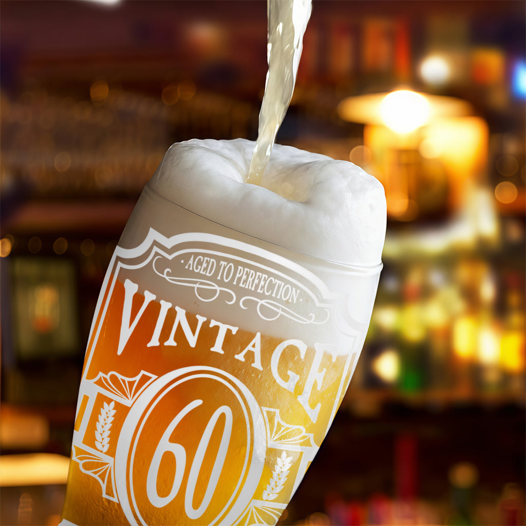 Happy Birthday - Personalized Birthday Beer Pint