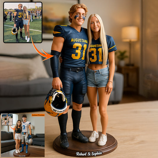 You & Me We Got This - Personalized Couple Custom Shaped Acrylic Plaque