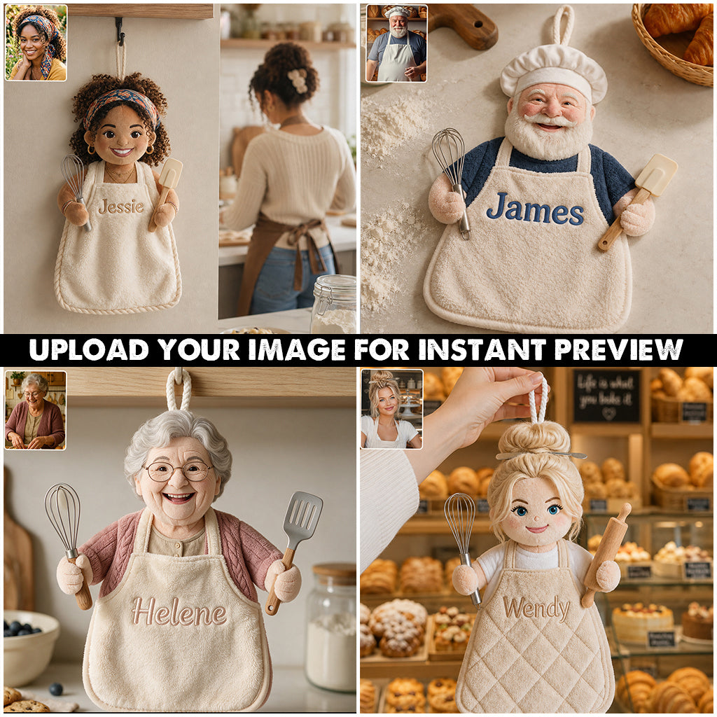Little Baking Buddy - Personalized Baking Hand Towel